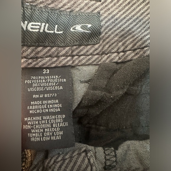 O'Neill surf brand chino hybrid shorts men size 33 - Picture 2 of 10